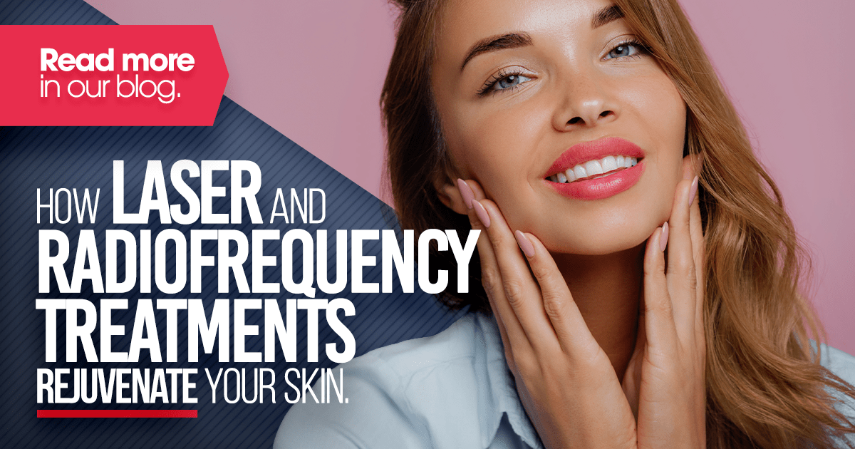 Laser and radiofrequency treatments