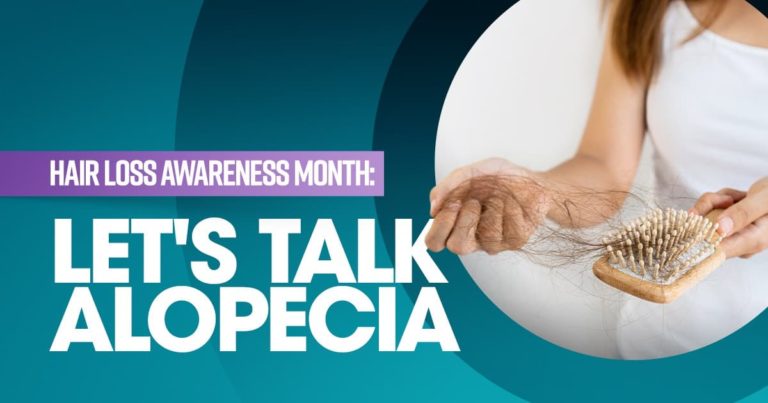 Hair loss awareness month month - let's talk alopecia.
