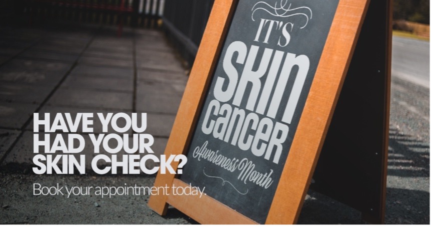 Have you had your skin checked? Book an appointment today.