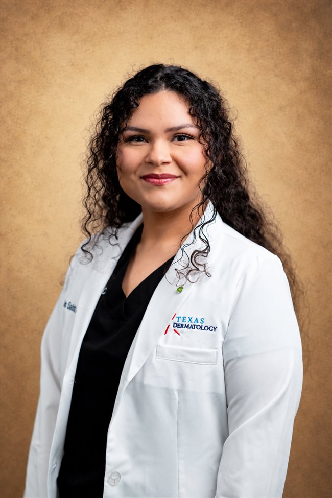 Alexa Salazar, PA-C, adult and pediatric dermatology physician assistant at Texas Dermatology in San Antonio